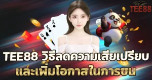 Tee88 วิธีลดความเสียเปรียบและเพิ่มโอกาสในการชน